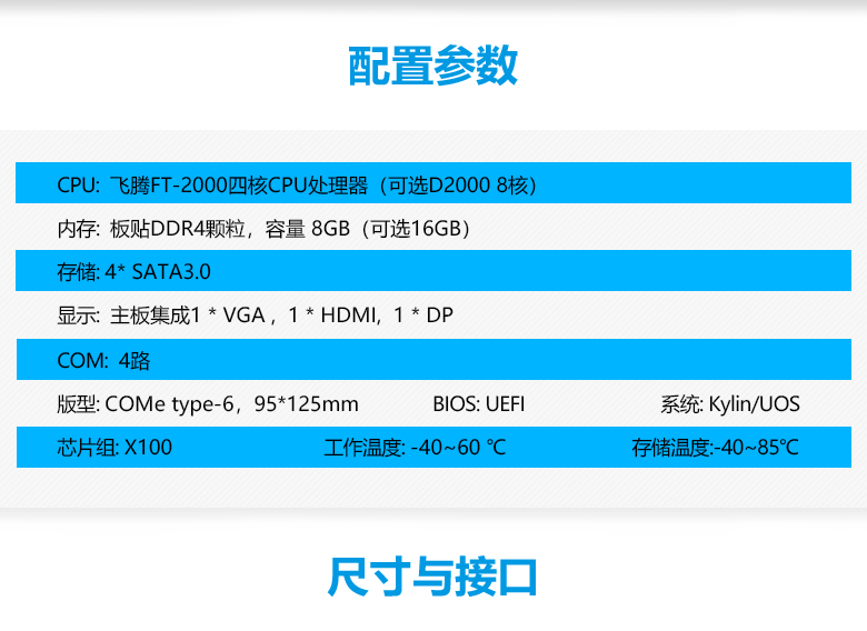 飛騰FT-2000/4全國(guó)産(chǎn)化核心闆C202F(圖2)