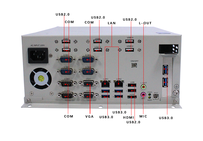 GA-A1601 嵌入式工(gōng)控機(圖4)