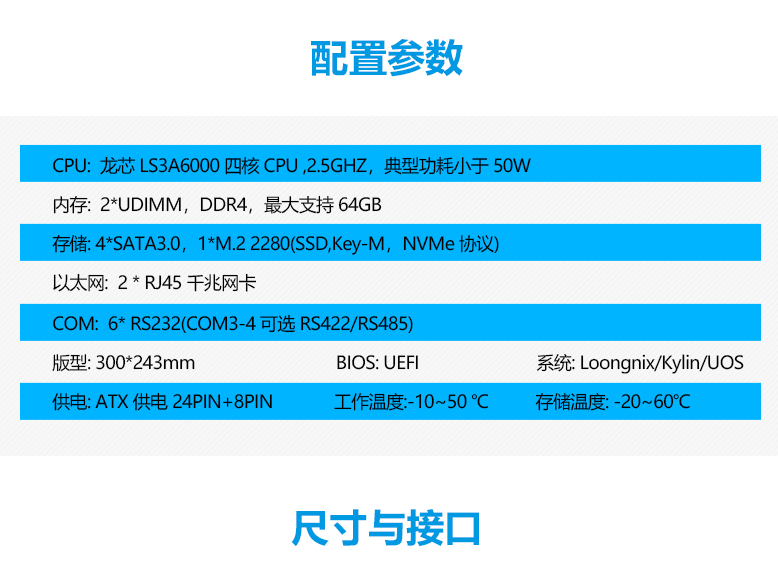 龍芯3A6000主闆(圖2)